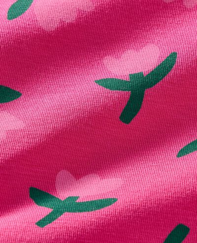 HannaSoft™ Stretch Pajama Set in Tulips on Beetroot Pink - main