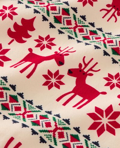 Holiday Flannel Pajama Set in Dear Deer - main