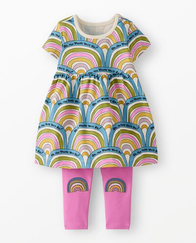 Dr. Seuss Dress & Leggings Set in Dr. Seuss - Oh The Places You'll Go - main
