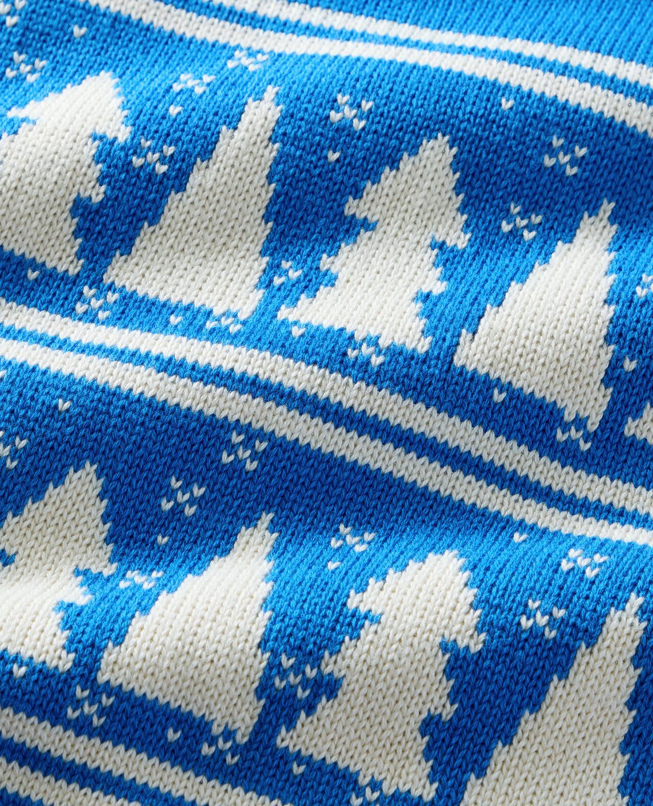 Holiday Sweater in Rows of Trees - main