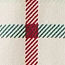 Long Sleeve Collared Skater Dress with Pockets in Multi Grid Plaid - swatch
