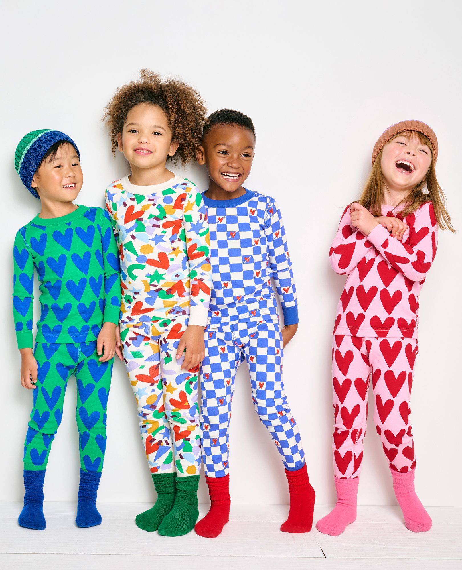 Valentines Print Long John Pajama Set Hanna Andersson