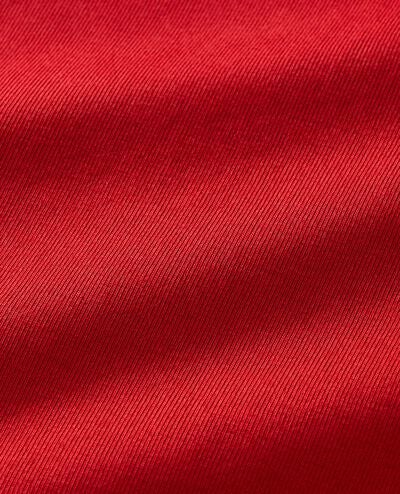 Adult Long Sleeve HannaSoft™ Henley Pajama Set in Scarlet Red - main