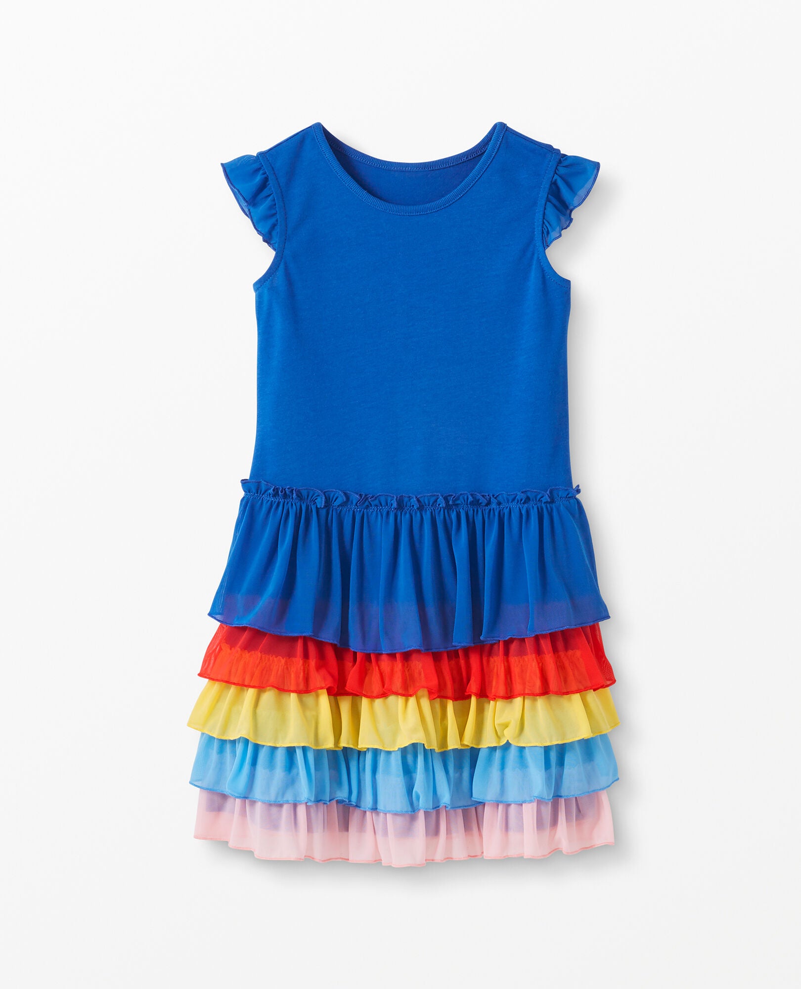 hanna andersson rainbow tulle skirt