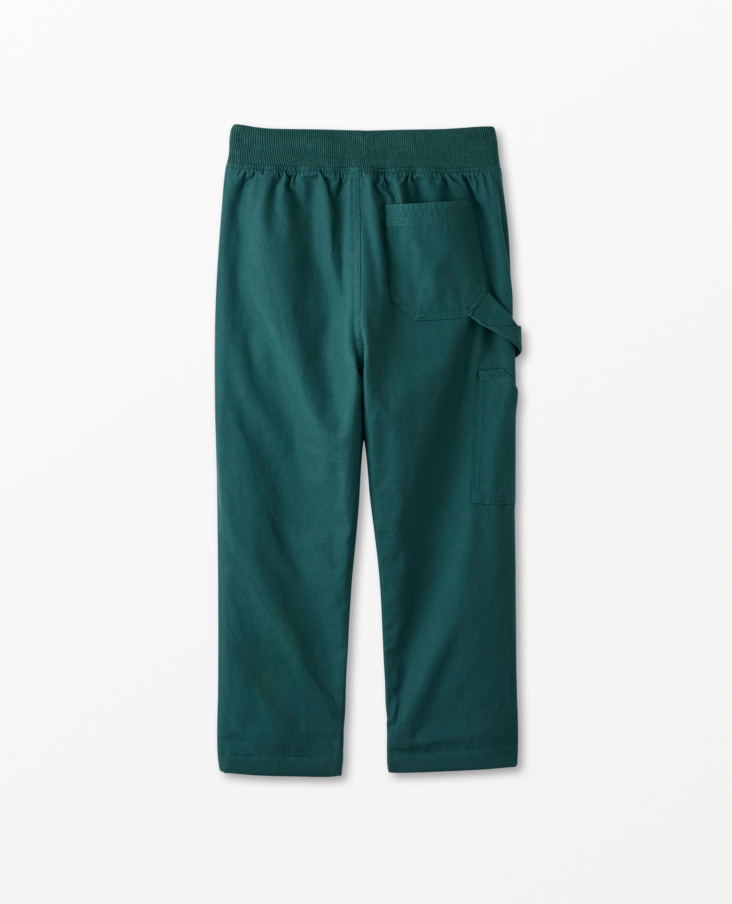 Flannel lined cheap elastic waist pants