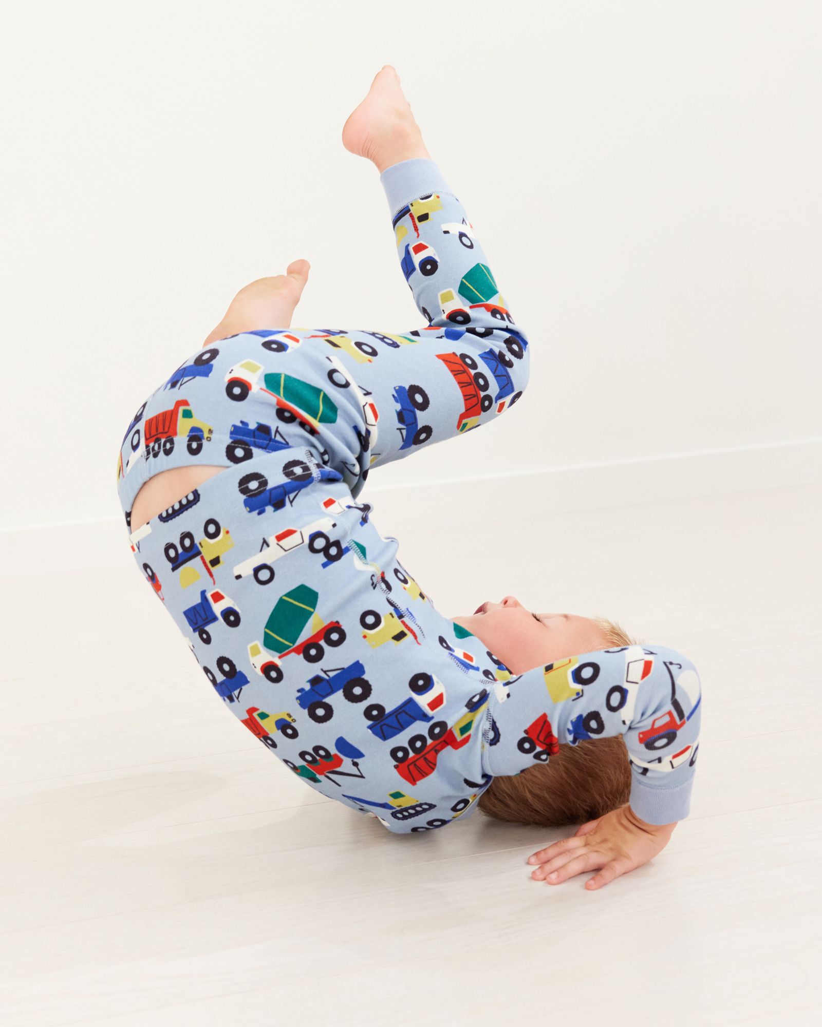 Baby boy clearance pjs with feet