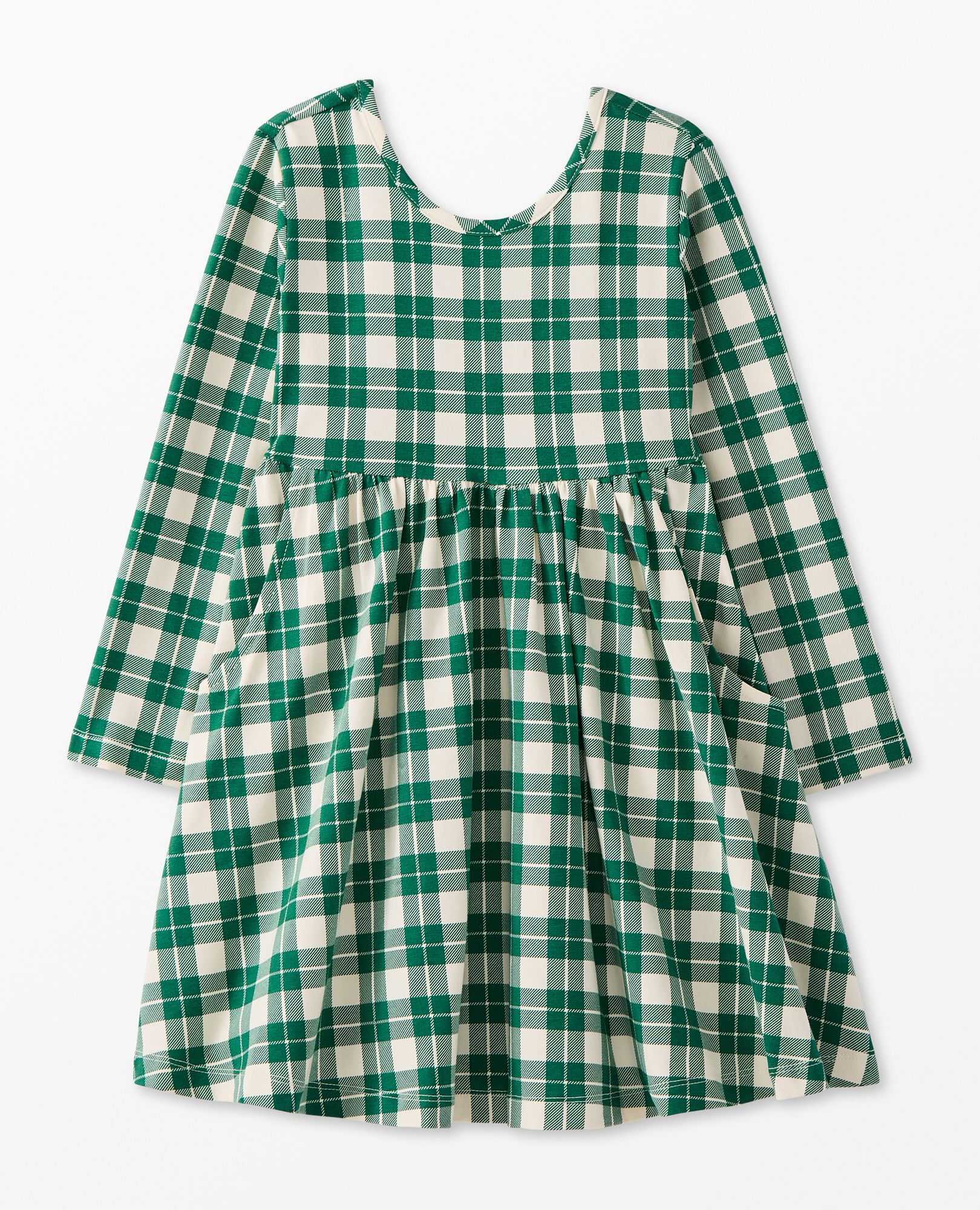 Hanna andersson plaid dress clearance