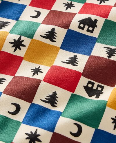Holiday HannaSoft™ Stretch Sleeper in Holiday Checks - main