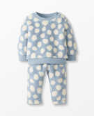 Baby Top & Pants Set In Recycled Marshmallow in North Air - main