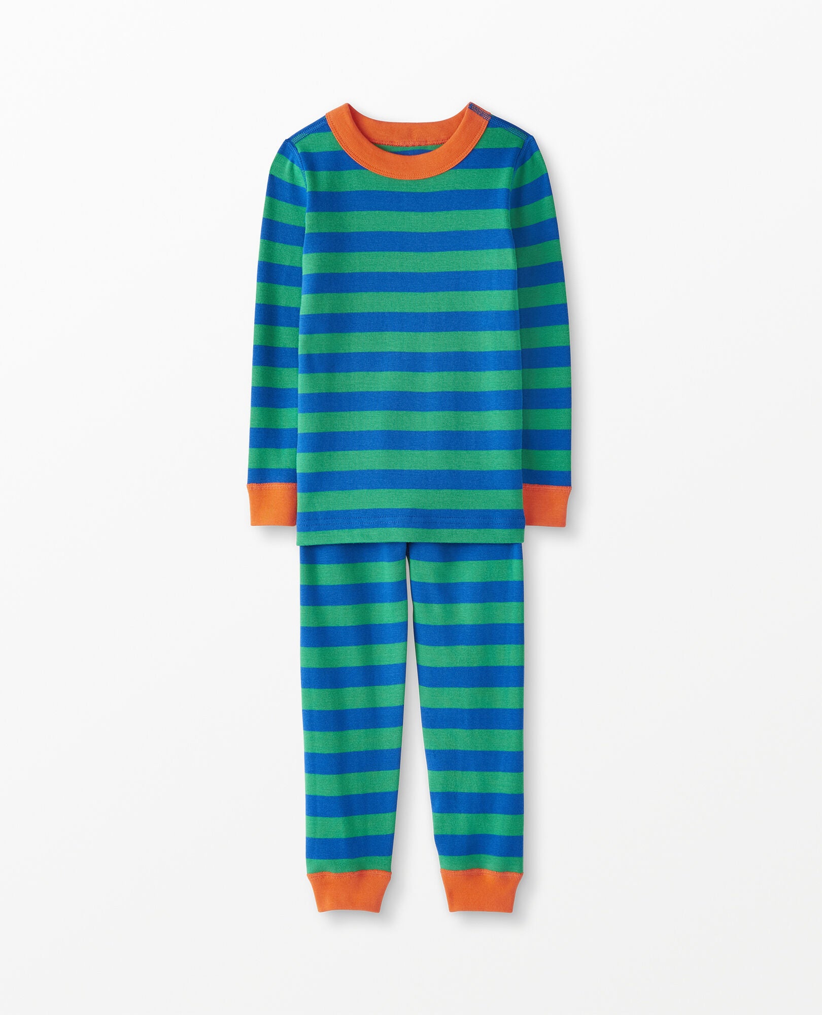 Striped Long John Pajama Set Hanna Andersson Hanna Me Downs