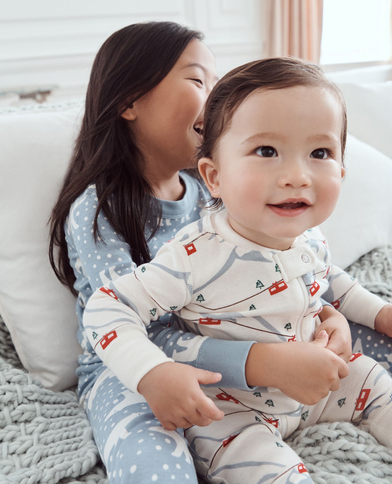 Kids Holiday Long John Pajama Set Hanna Andersson