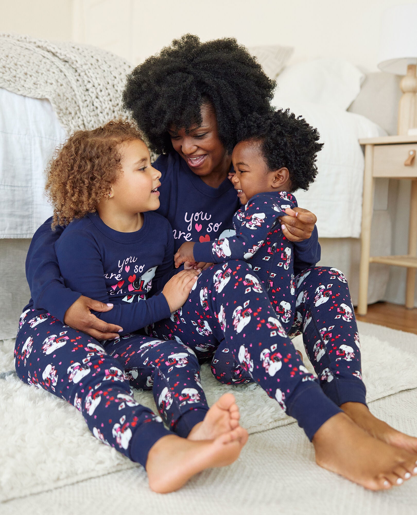 Mother Daughter Matching Family Valentine Pajamas Pyjamas Matching
