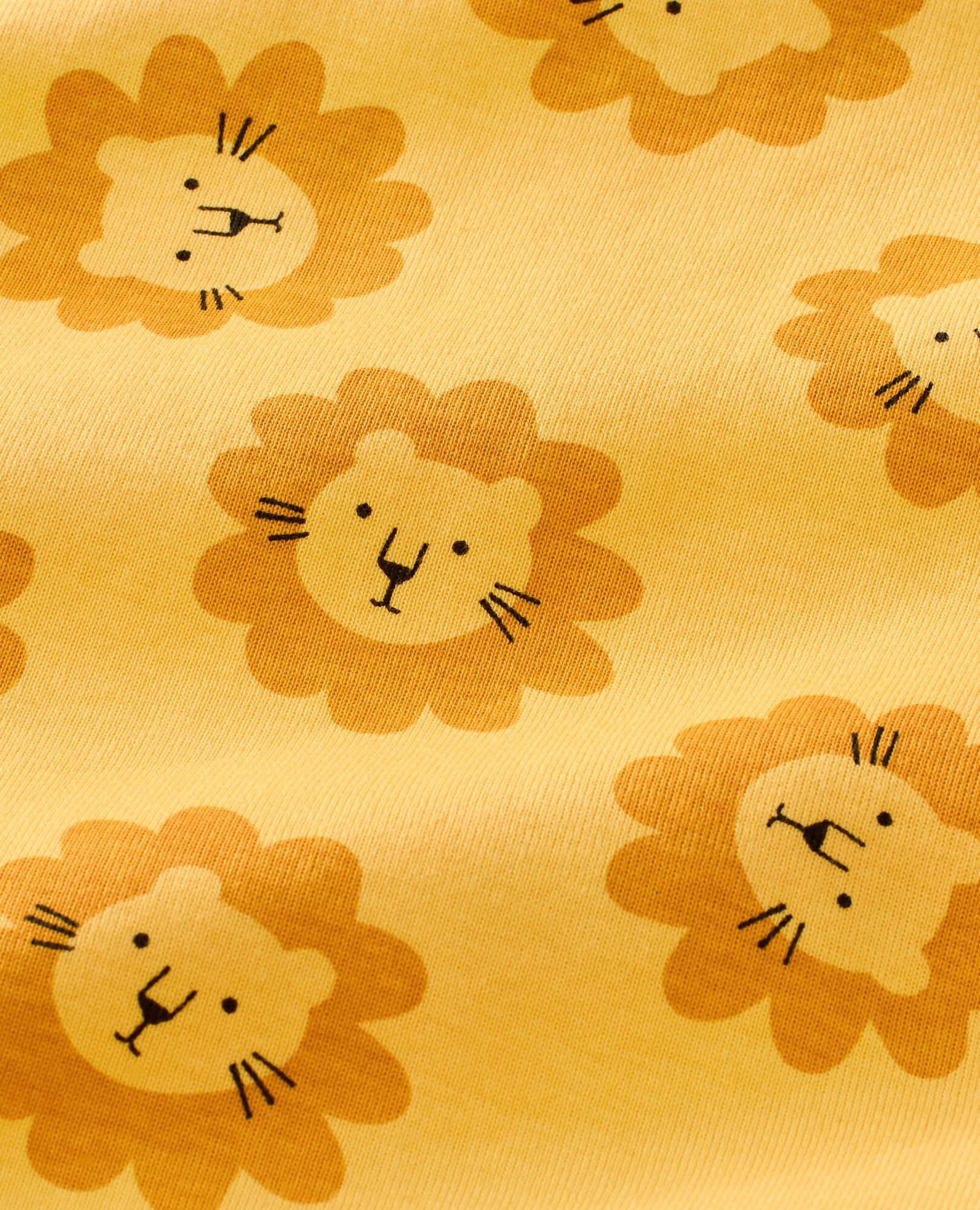 HannaJams™ Pajama Set in Frankie the Lion on Marigold - main