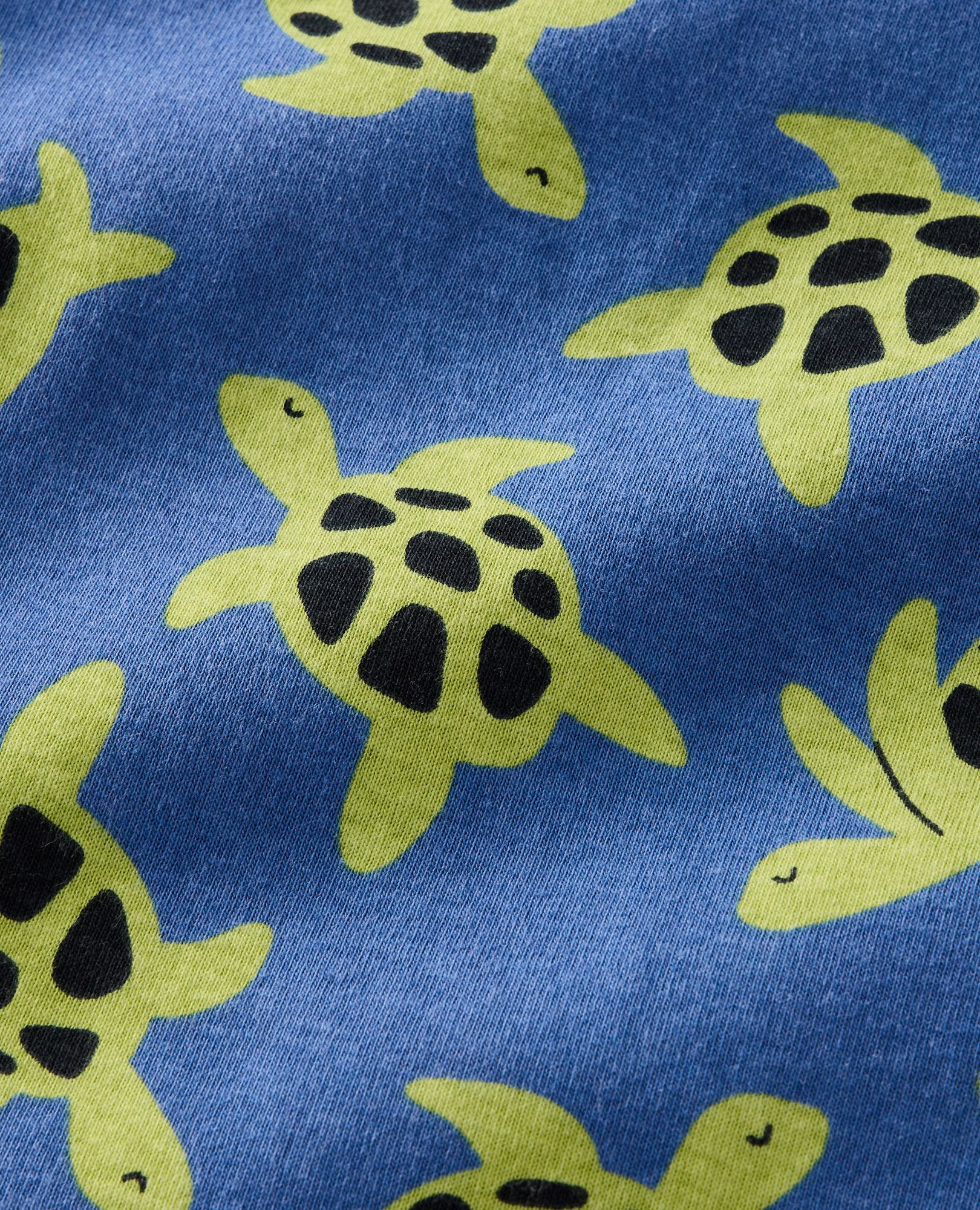 HannaJams™ Pajama Set in Milo the Turtle on Blue - main