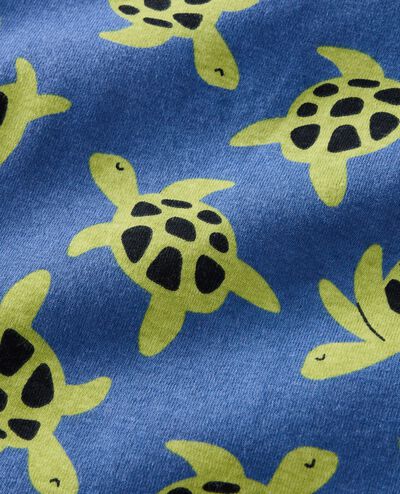 HannaJams™ Pajama Set in Milo the Turtle on Blue - main