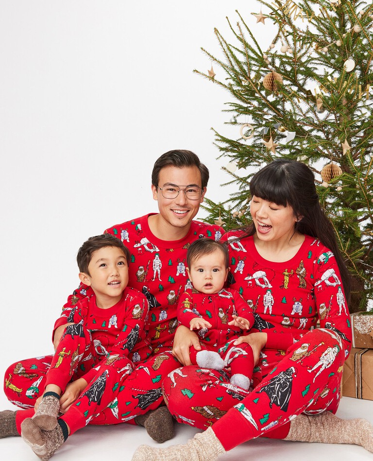 STAR WARS™ Holiday Print Long John Pajama Set