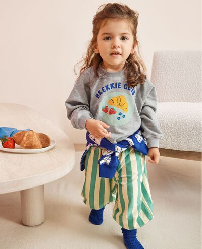 Balloon Pants in Mystic Green/Almond Oil - main