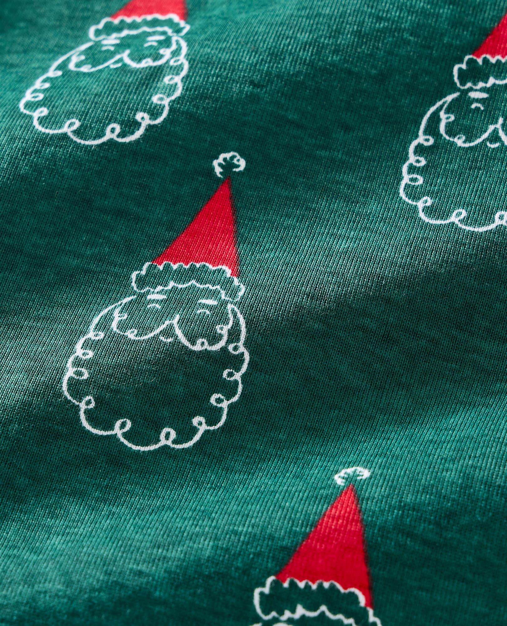 Holiday HannaJams™ Sleeper in Santa on Malachite - main
