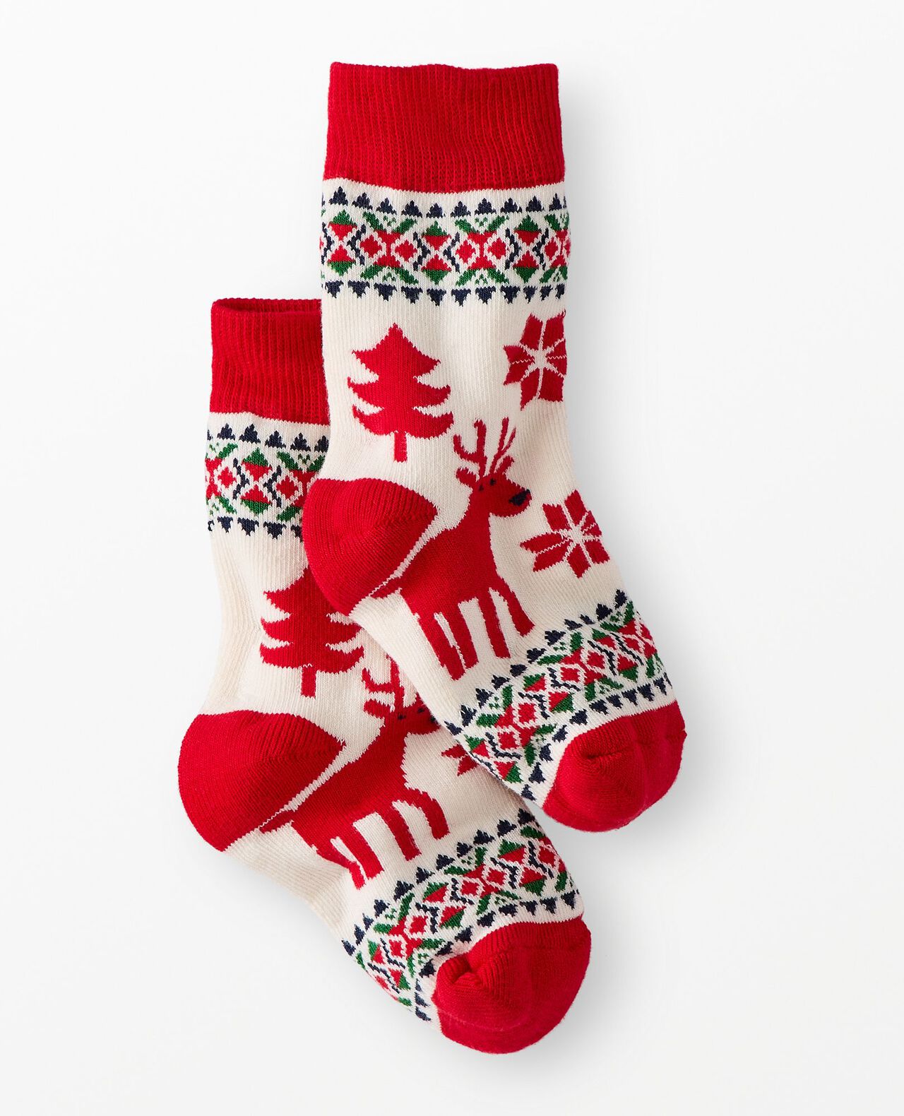 Holiday Crew Socks Hanna Andersson