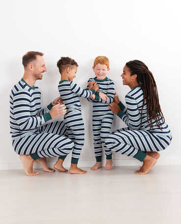 Navy/North Air Matching Family Pajamas​