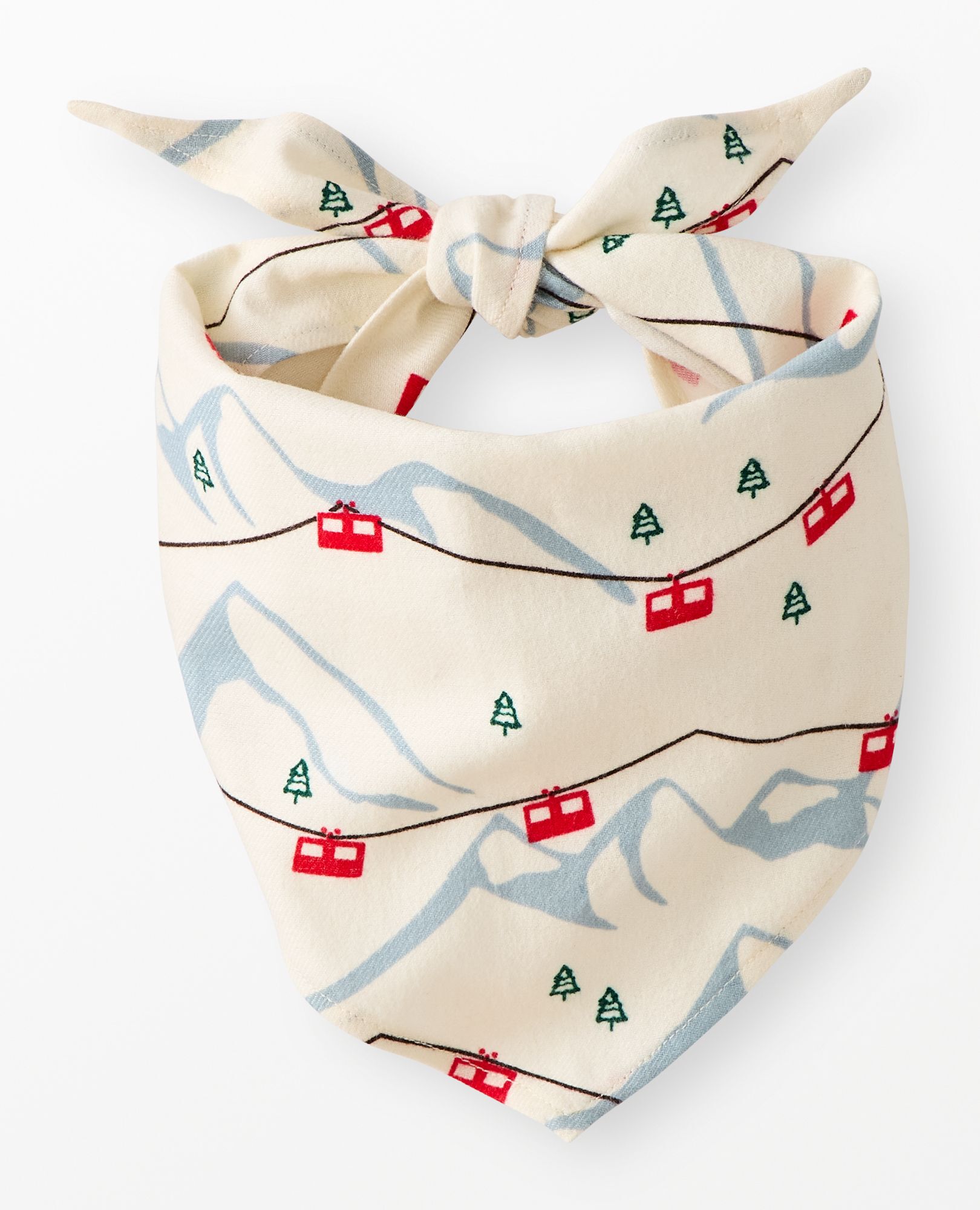 Flannel Dog Bandana in Gondolas - main