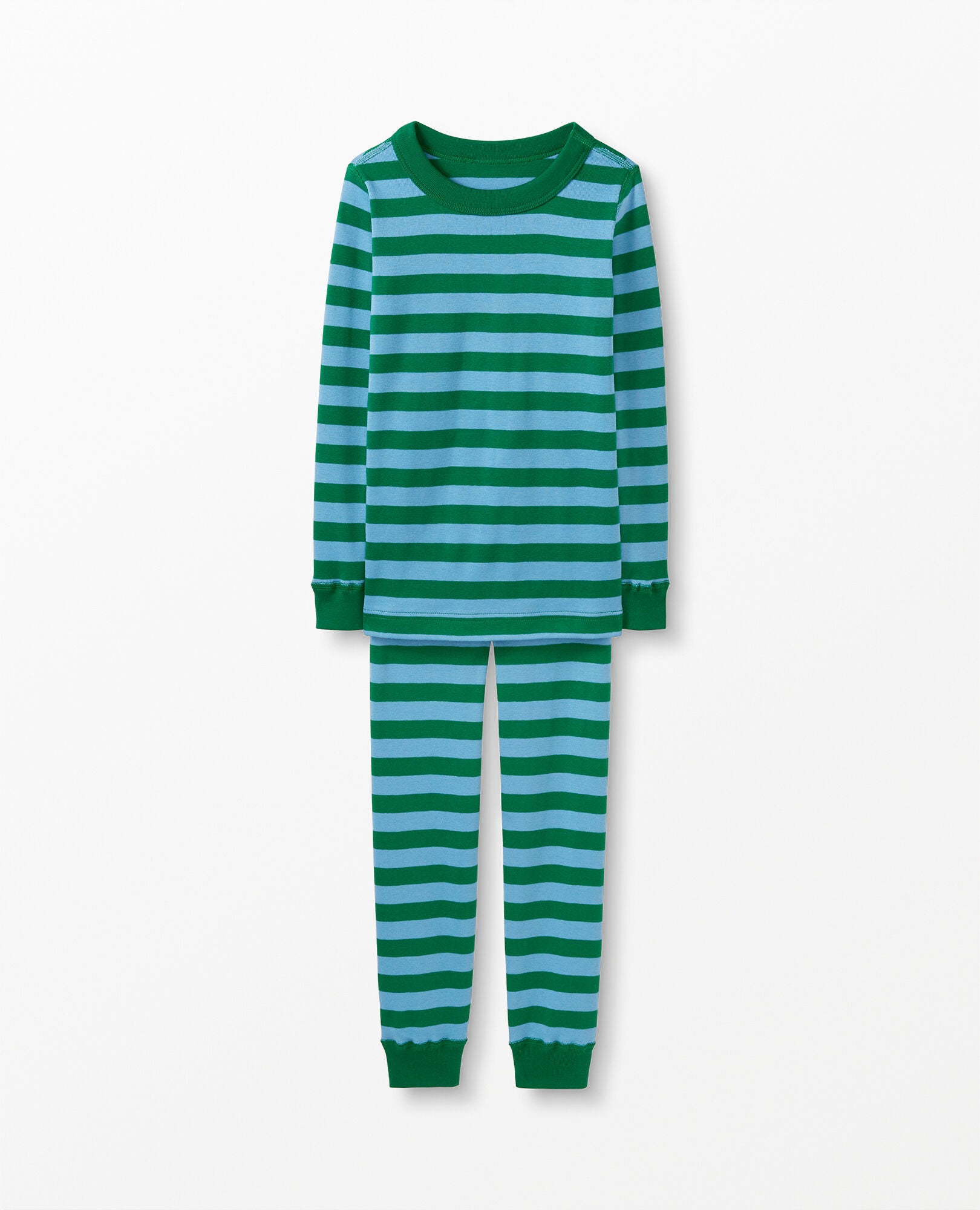 Striped Long John Pajama Set Hanna Andersson Hanna Me Downs