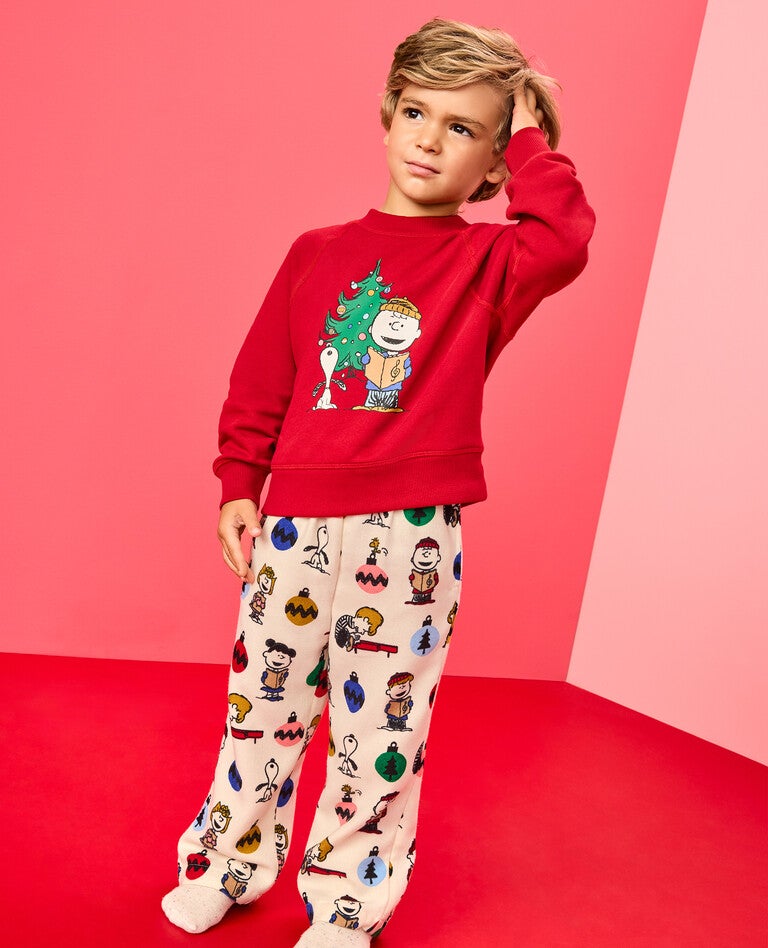 Peanuts Holiday Matching Family Pajamas in  - main