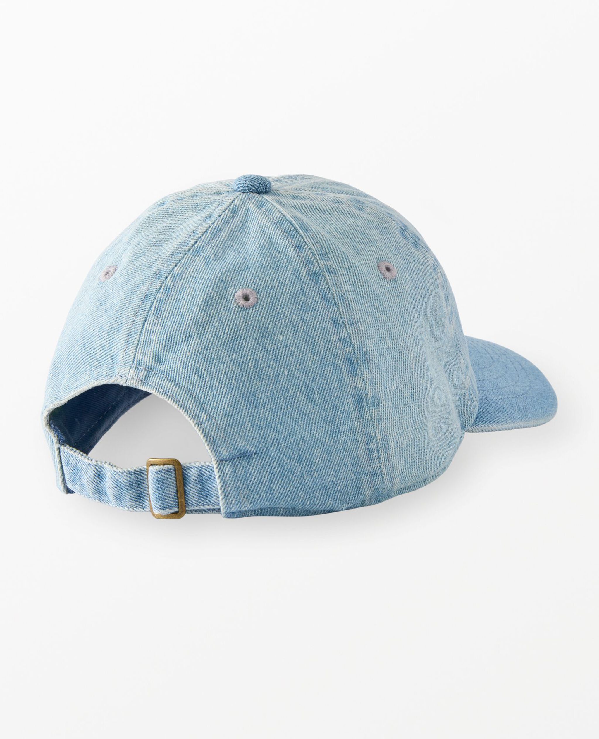 Hanna x Rey to Z Graphic Baseball Hat in Rainbow on Denim - main