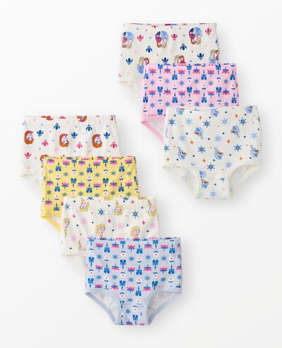 7-Pack Disney Frozen 2 Organic Cotton Classic Underwear in Spring Frozen Unders 7pk - main