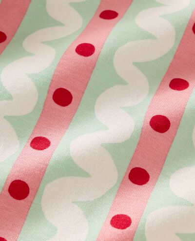 Holiday HannaSoft™ Stretch Sleeper in Candy Stripes - main