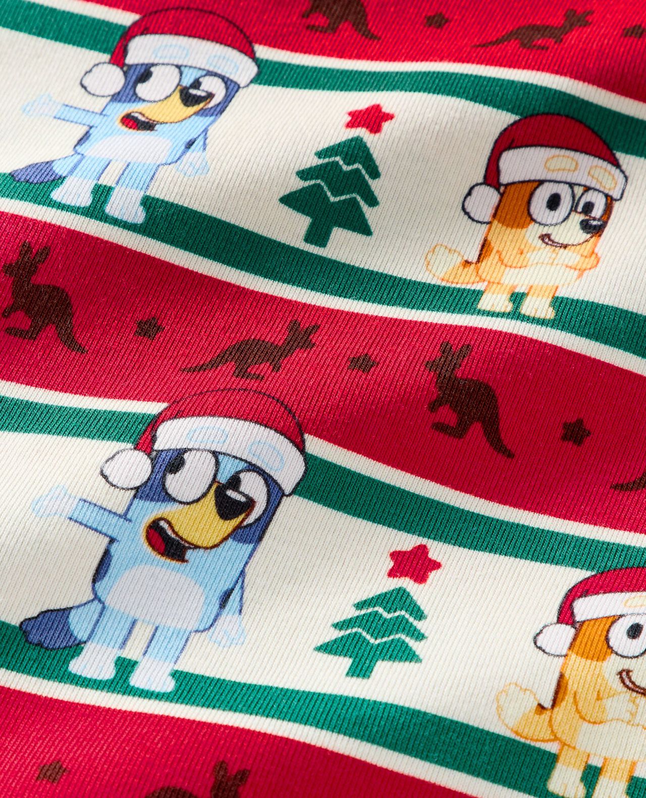 Bluey Holiday HannaJams™ Pajama Set in Bluey Fairisle - main