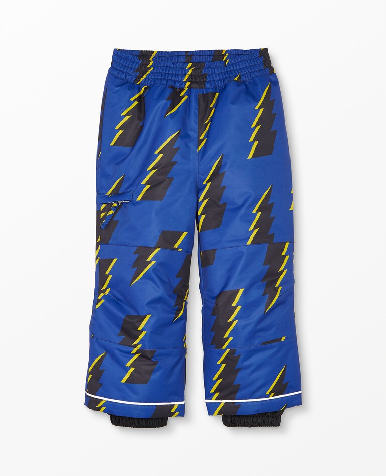 Insulated Snow Pants in Lightning Bolt - main