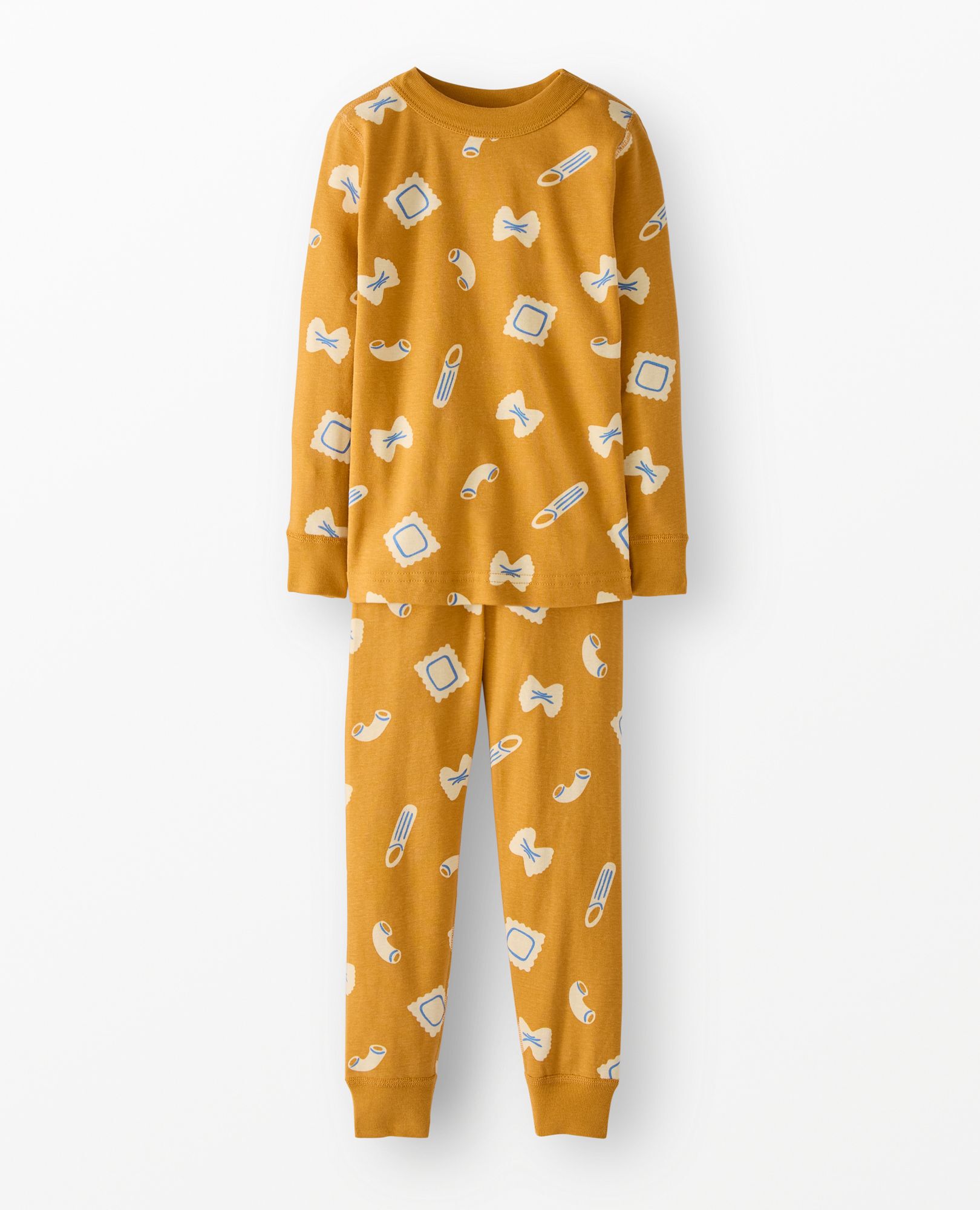 HannaJams™ Pajama Set in Pasta Night on NEW Yellow - main
