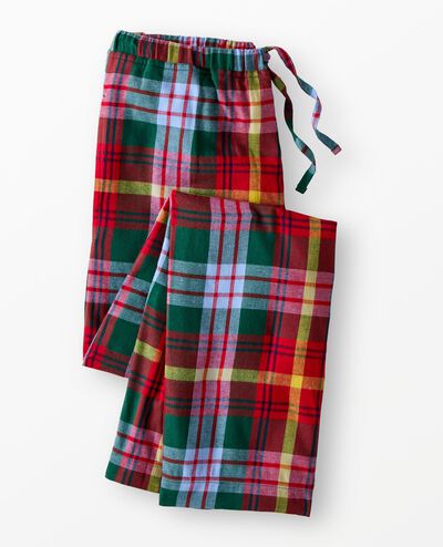Adult Holiday Flannel Pajama Pants in Multi Plaid - main