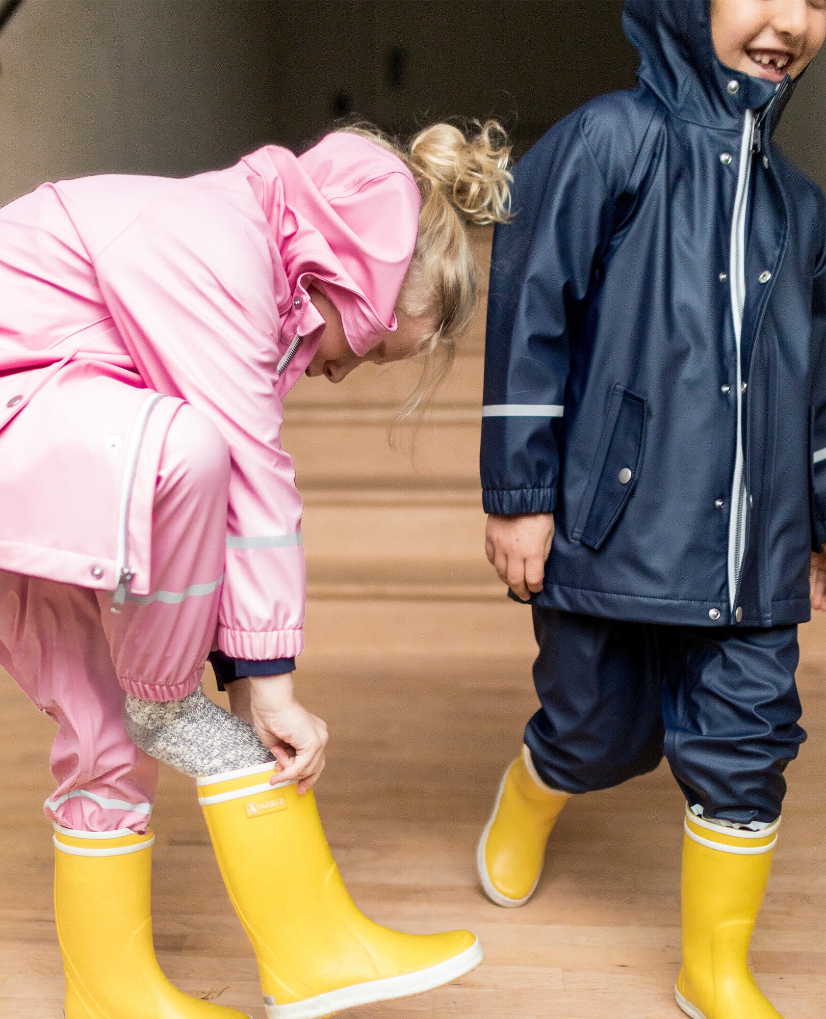 hanna andersson raincoat