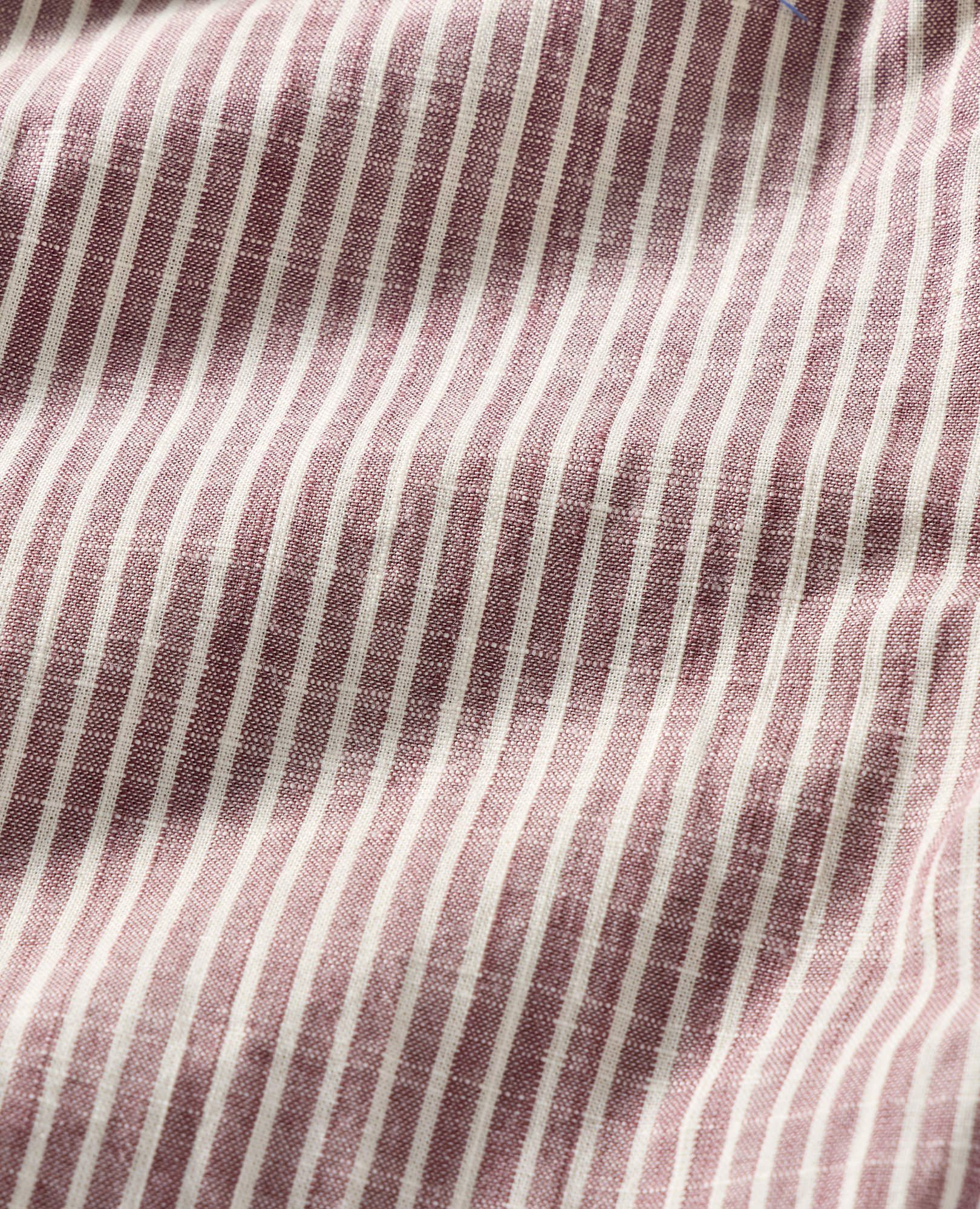 Baby Poplin Barrel Pants in Nettle Brown/Ecru - main