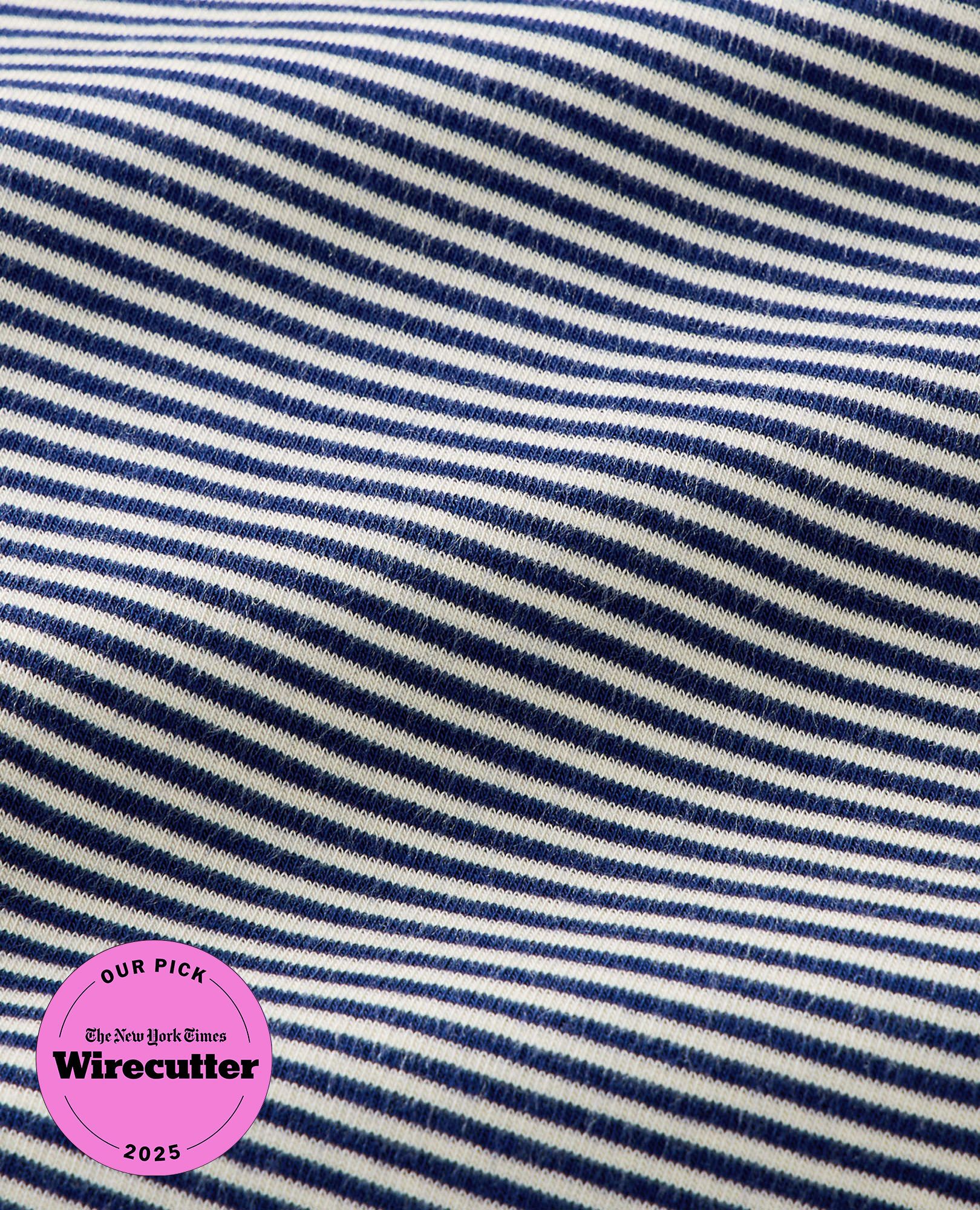 HannaSoft™ Stretch Pajama Set in Navy/Almond Oil - main