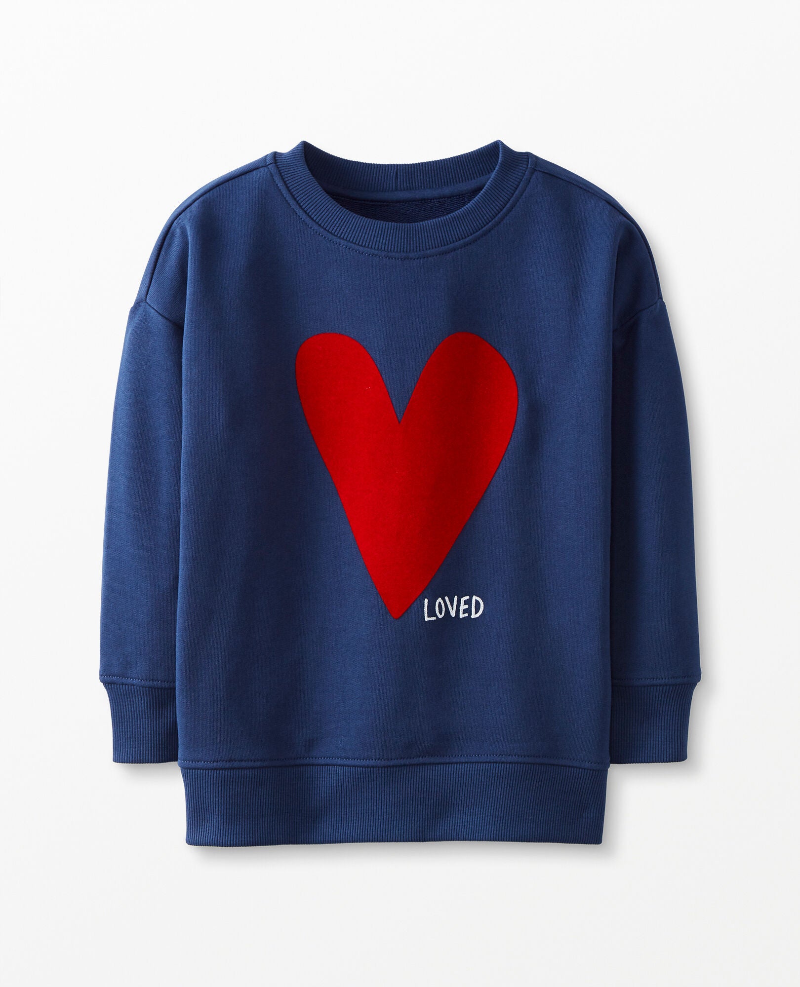 Hanna andersson loved sweatshirt outlet