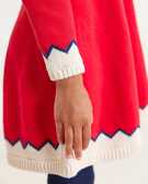 Fairisle Sweater Dress in Scandi Snowflake - main
