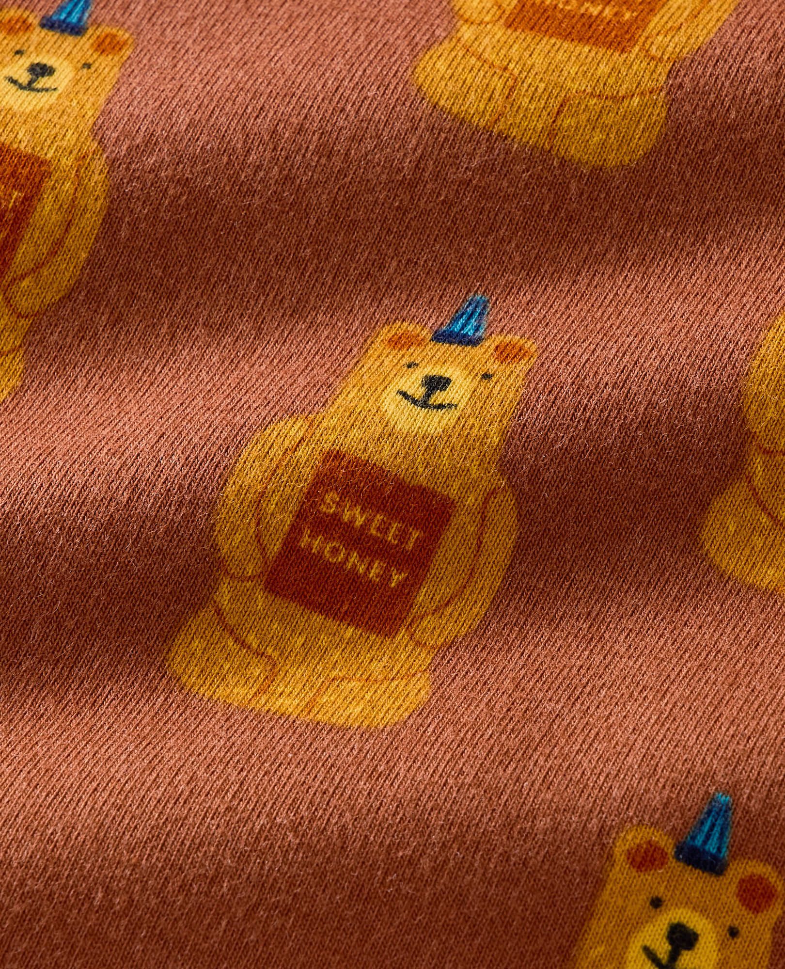 Oeuf HannaJams™ Pajama Set in Honey Bears - main