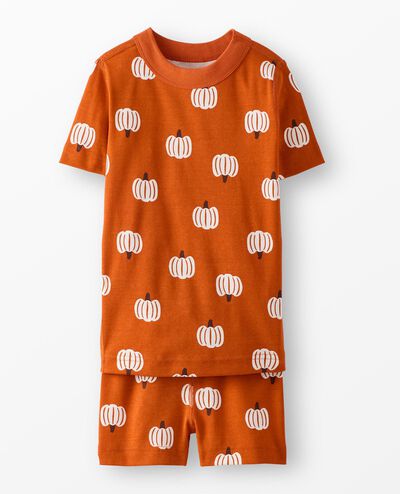 Halloween HannaJams™ Pajama Set in Pumpkins on Orange - main