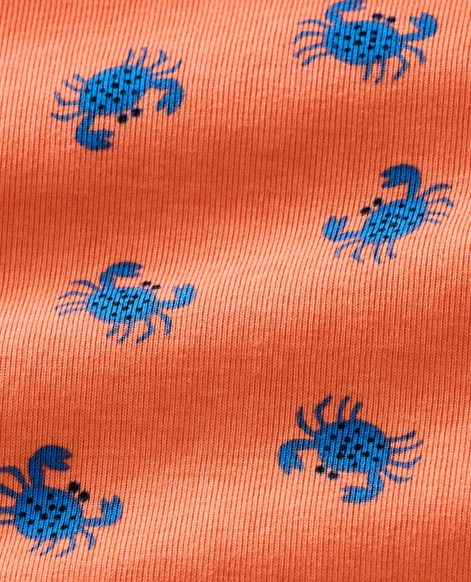 HannaJams™ Sleeper in Little Crabby Pants on Sunset Reef - main