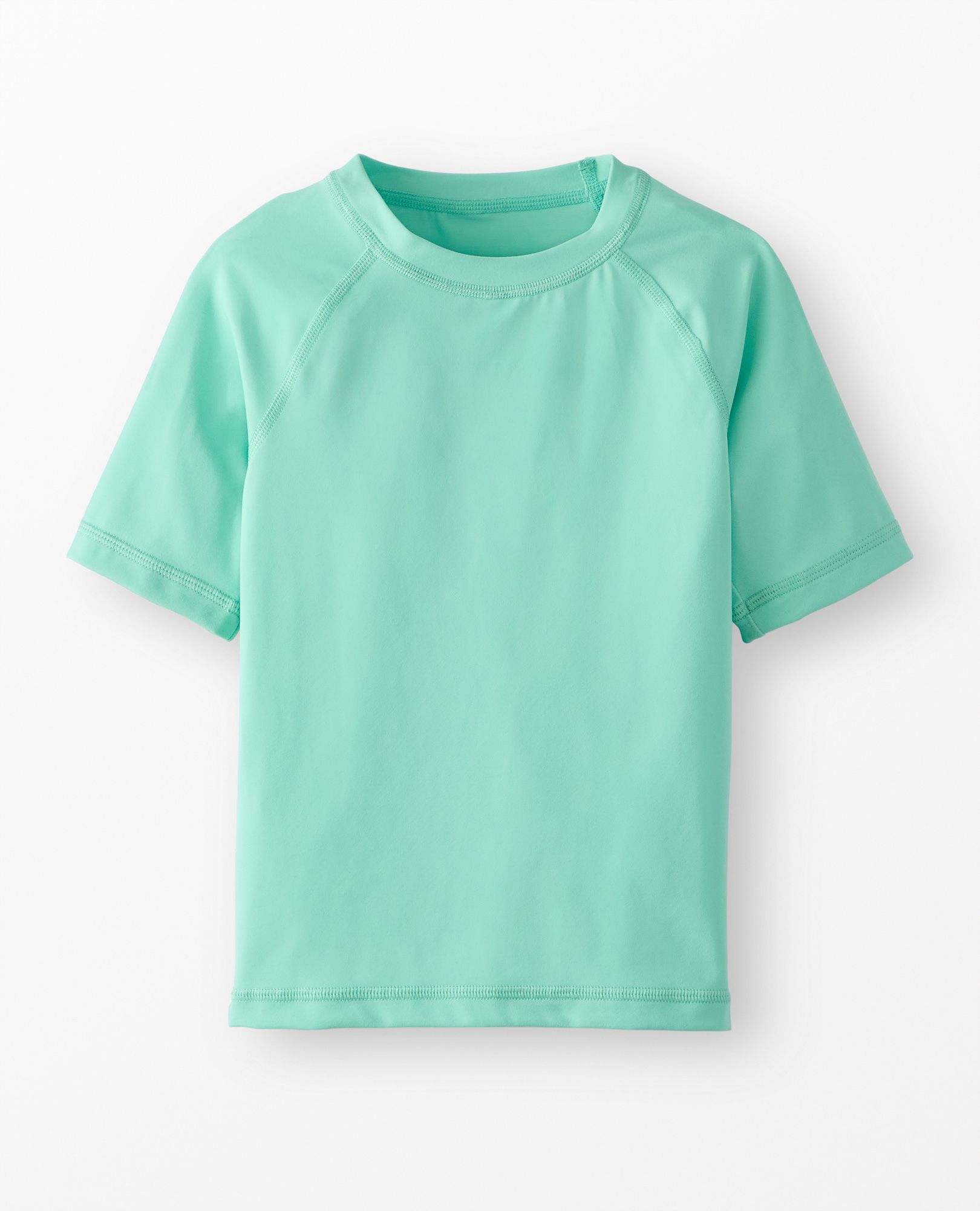 Short Sleeve Rashguard Top in Opal - main