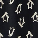 Women's Long Sleeve HannaSoft™ Pajama Set in Squeaky the Penguin on Black - swatch