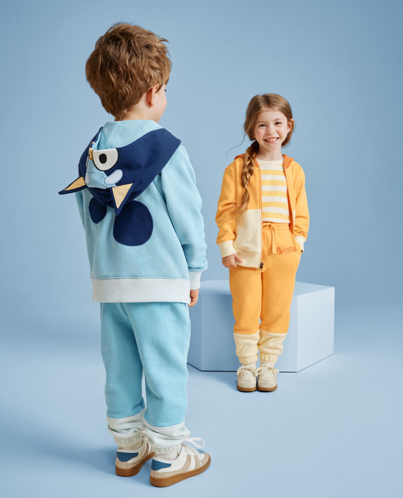 Bluey Character French Terry Hoodie in Bluey - main