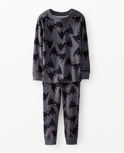 Halloween HannaJams™ Pajama Set in Batty on Granite Grey - main