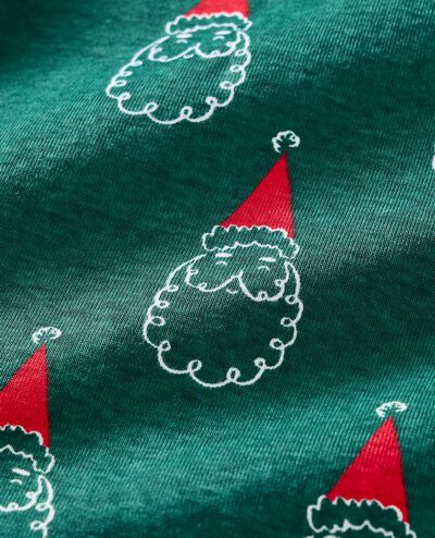 Holiday HannaJams™ Pajama Set in Santa on Malachite - main