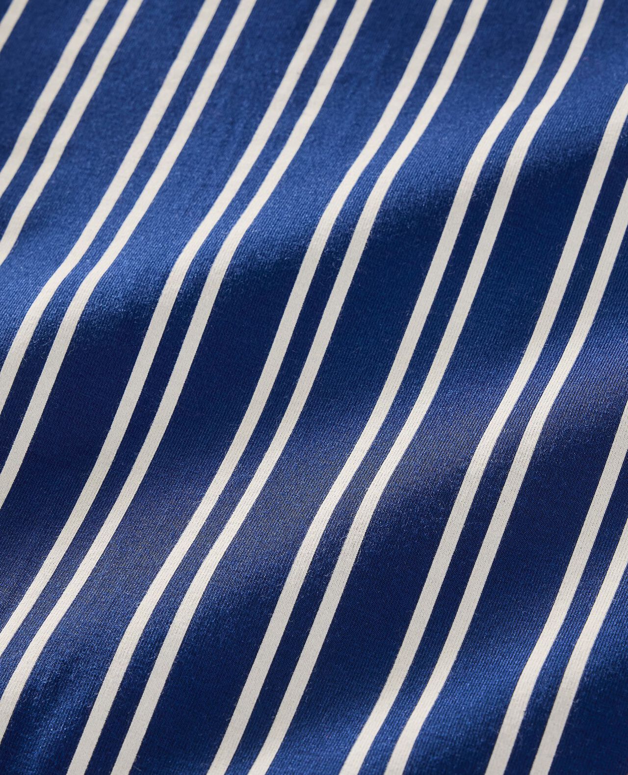 Adult Long Sleeve HannaSoft™ Pajama Set in Navy/Ecru - main