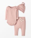 3-Piece Baby Pointelle Set in Faded Flower - main