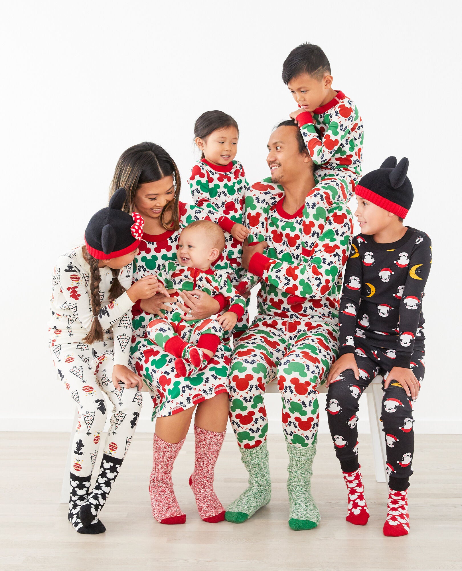 Mickey christmas family hot sale pajamas